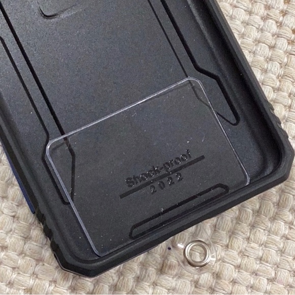 Orange Beaded Wristlet Bracelet with keychain and Be Different Charm - Picture 4 of 6